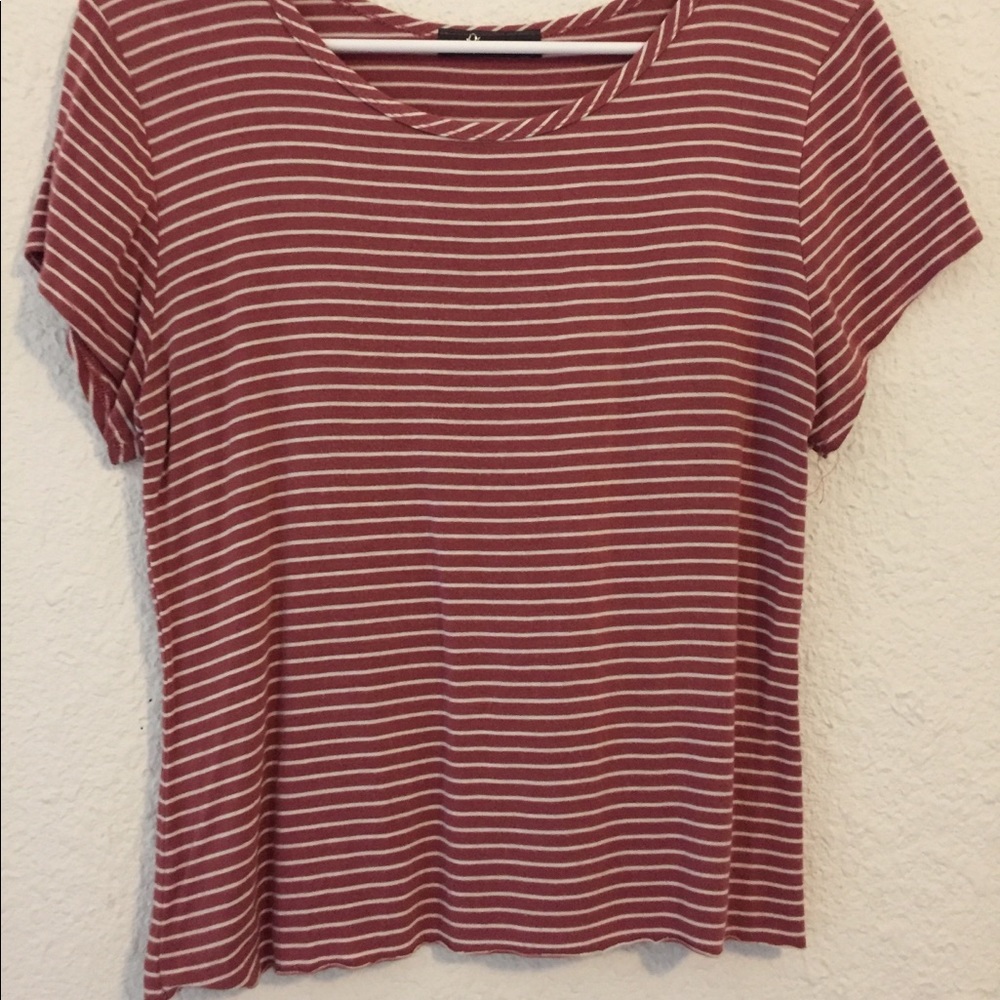 striped tee